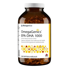 Omegagenics 3 Epa-dha 1000mg 240 Cápsulas Limón