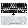 POBRIDA Keyboard Keycaps Keys Cap US Set Replacement for MacBook