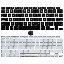 POBRIDA Keyboard Keycaps Keys Cap US Set Replacement for MacBook Pro 13" A2338 M1 2020 EMC 3578 Full Keycap with Removal Tool
