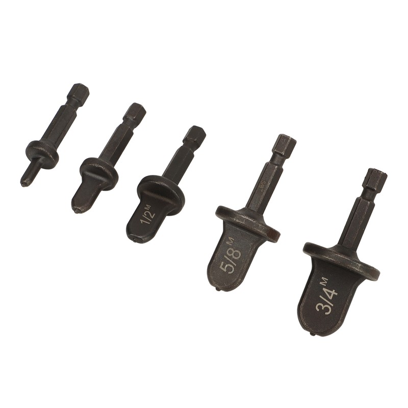 5pcs Copper Tube Expander Copper Pipe Swaging Tool Drill Bit