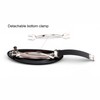 Women's Hair Clips Black Spring Clip Shiny Hair Clip Removable
