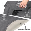 AOTOTON Car Seat Covers 2pcs Grey Waterproof Towel Car Seat