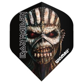 WINMAU Rock Legends Iron Maiden Book of Souls Dart Flights - 1 Set Per Pack (Total 3 Flights)
