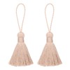 sourcing map Bookmark Tassels - 2Pcs 13.5cm/5.31" Soft Mini Tassel