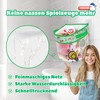 UNEEDE Bath Toy Storage with 3 Compartments, Bath Toy Storage,