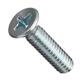 #10-32 x 1 1/2" Machine Screws, Phillips Flat Head, 82 Degree, Fine, 18-8 Stainless Steel A2, Fully Threaded (125 Pack)