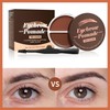 DLZZRS 2-In-1 Eyebrow Cream & Eyebrow Gel, Clear Waterproof Brow