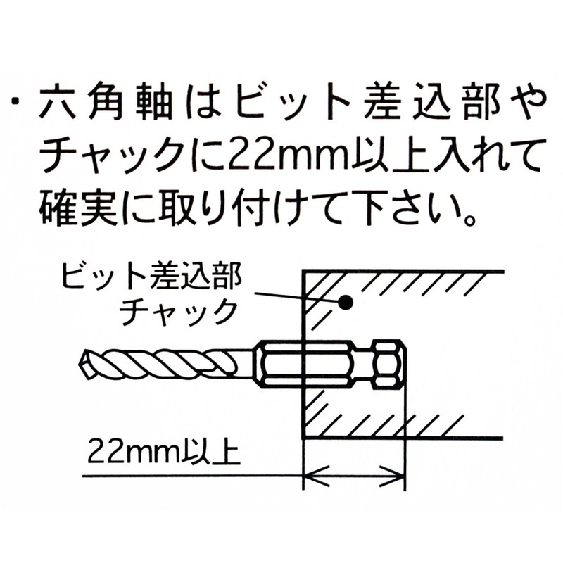 NACHI Hex Shaft Ironwork Drill 0.07 inch (1.8 mm) (Metal/Metal)