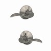 Schlage F10 ACC 619 Accent Door Lever, Hall & Closet
