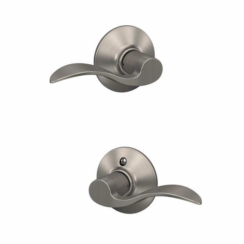 Schlage F10 ACC 619 Accent Door Lever, Hall & Closet