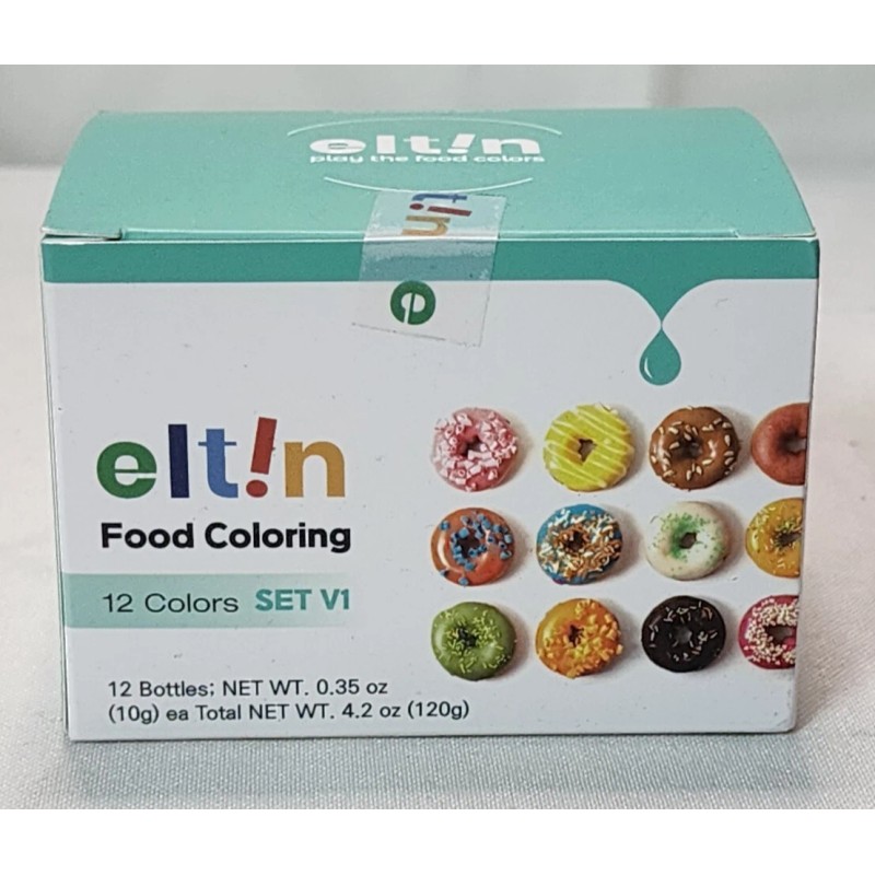 Eltin Food Coloring SET V1 Gel Food Coloring Liquid For