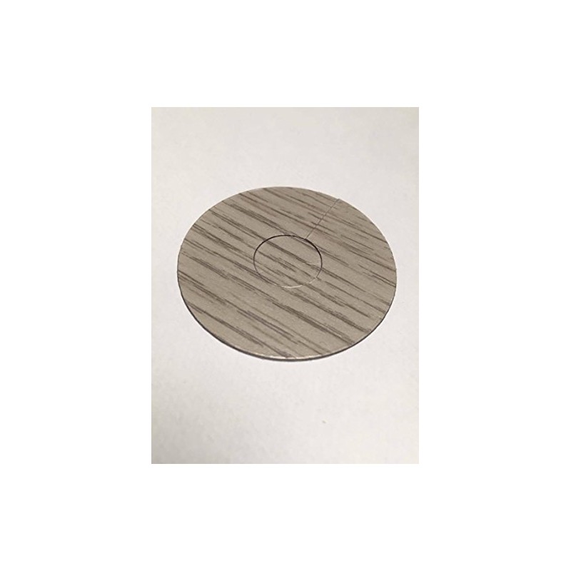 Grey Pipe Covers for 15mm Pipes - Radiator Rose Surround