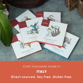 Domori Trinitario Bundle | Vegan, Soy Free, Gluten Free | 1.8oz Bars, 6-Pack