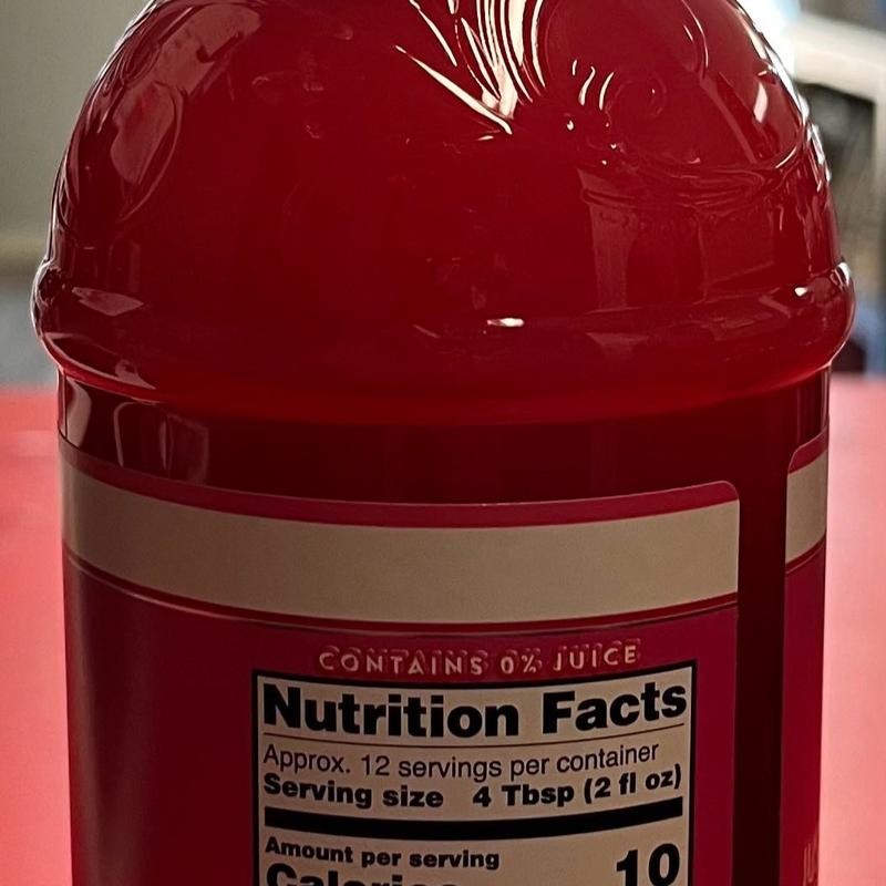 Jordan’s strawberry lemonade concentrate