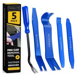 Tresalto Auto Trim Removal Tool Kit - 5 Piece Durable Set