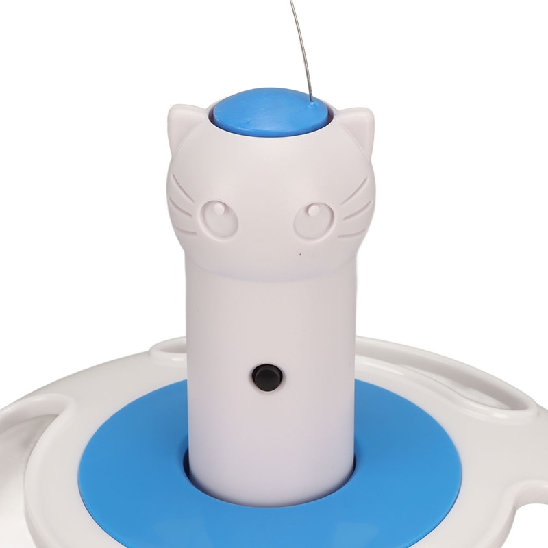 Automatic Electric Rotating Butterfly Toy Funny Cat Teaser Toys with