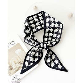 Hioyiwse Purse Scarf Handbags For Women Skinny Hair Neck Accessories Scarves With Bag Scarfs Handle Fashion Lightweight 3pc 37.8x 2.7inch 52