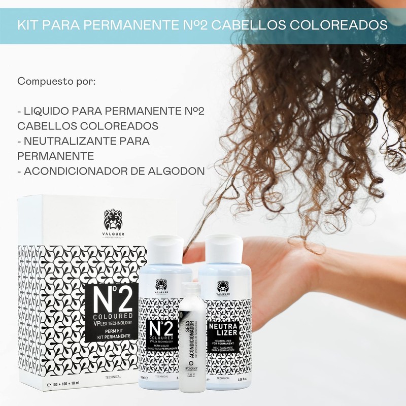 210ml Perm Kit for Coloured Hair