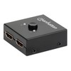 Manhattan Products 4K BI-Directional 2-Port HDMI Splitter/Switch, 4K@30Hz, Manual Selection,
