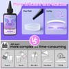 HeyClear 500g UV Resin Liquid - Ultra Transparent, Low Odor,