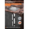 4smile In-ground umbrella base - In Ground umbrella holder, stainless