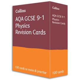 AQA GCSE 9-1 Physics Revision Cards: Ideal for home learning, 2019 Edition: Ideal for the 2026 and 2027 exams (Collins GCSE Grade 9-1 Revision)