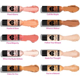 Wet n Wild MegaGlo Makeup Stick Follow Your Bisque – Corrector e Iluminador en Barra, Cobertura Media Construible, Acabado Natural, Fácil de Difuminar, Vegano y Cruelty Free