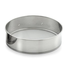 Weis Mehlsieb, Edelstahl, 20 cm, Silber