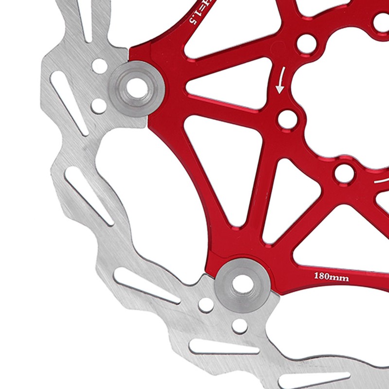 160/180/203mm Mountain Bike Type Floating Brake Disc Bicycle Brake Pad