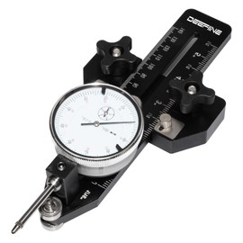 Thin Rip Jig Table Saw Device for Repeated Narrow Thin Strip Cuts, Woodworking Tools, Fast Thin Tear Guide for Table Saw, Router Table with Precision Dial Display