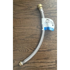 SharkBite Shark Bite 3/4 Inch x 3/4 Inch FIP 18 Inch Water Heater Connector Hose U3088Flex