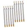 Waterproof Eyebrow Pencil Set 10pcs Eyeliner Tool Portable Sharpener Cap