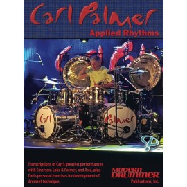 Applied Rhythms Drum Book Carl Palmer Drum Method NEW 000381954