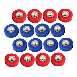 Sosoport 20pcs Shuffleboard Game Supplies Party Tabletop Soccer Rolling Beads for Family Fun Hand Eye Coordination Activities