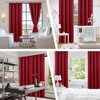 JIUZHEN Curtains with Ruffle Tape, Blackout Curtains, Opaque Curtains, Living
