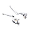Rudyness Chrome Brake Clutch Levers Compatible for Indian Challenger Springfield