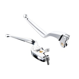 Rudyness Chrome Brake Clutch Levers Compatible for Indian Challenger Springfield Chieft 2019-2024