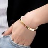 RDISOR Gold Bracelets for Women Friendship Love Bangle Bracelets 14K