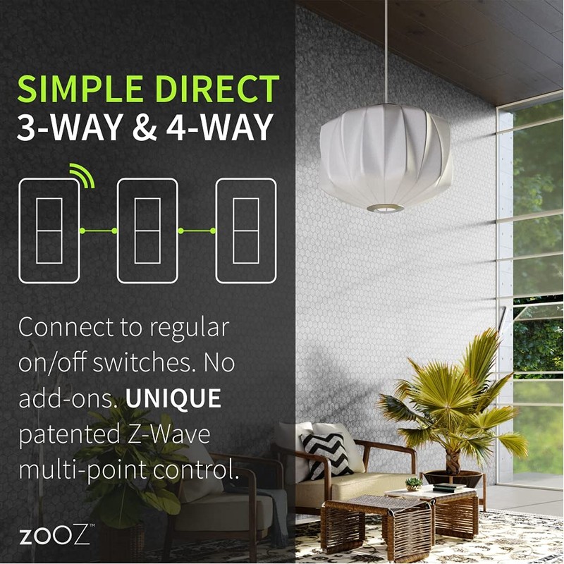 Zooz 800 Series Z-Wave Long Range S2 On Off Switch
