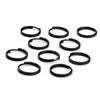 TUNUKE Ti Titanium Ring, Keychain, Key Ring, Key Hook, Carabiner,