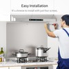 IKTCH 24 x 30 Inch Stainless Steel Backsplash, Stove Backsplash
