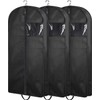 MISSLO 43" Gusseted Hanging Garment Bags for Storage and Travel,