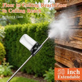 Diatomaceous Earth Powder Duster – 4FT Adjustable Hand Pump Sprayer