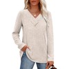 SAMPEEL Sweaters for Women Long Sleeve Shirts V Neck Tops