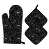 Oven Gloves and Pot Holder Set Baking Gloves Heat Resistant