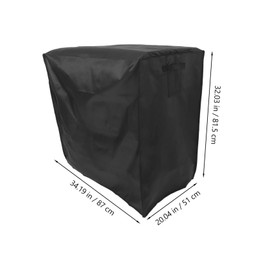 SUPVOX Rolling Cooler Cart Cover Heavy Duty Outdoor Cooler Cart Protector for Season Use Oxford Fabric for Patio and Garden Settings