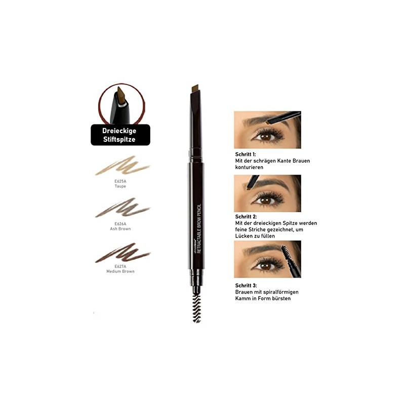Wet n Wild Ultimate Brow Lápiz Retráctil para Cejas Taupe