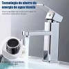 Viopy Llaves Para Lavabo Grifo De Acero Inoxidable Tapa Del