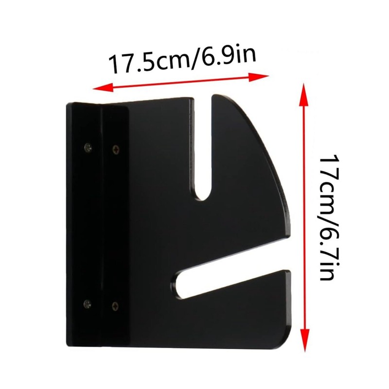 Skateboard Rack Wall Mount Skateboard Display Rack Acrylic Strong Load