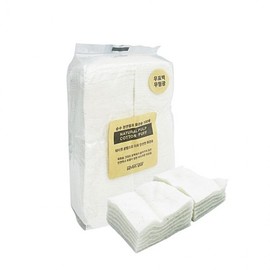 Pure Natural Pulp Cotton Pads 100 Sheets 3ea